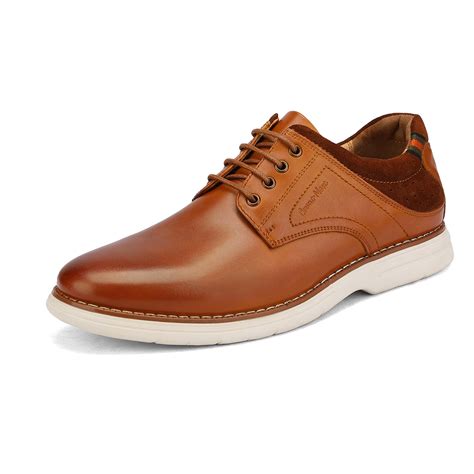 Bruno Marc - Bruno Marc Men's Brown Oxford Dress Sneakers Business ...