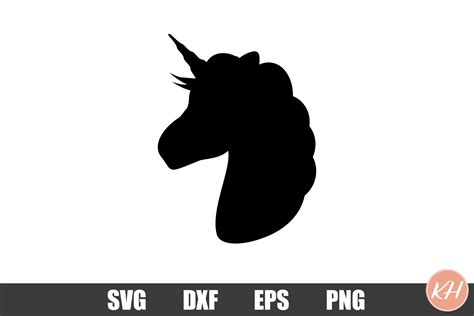 Unicorn Svg Unicorn Silhouette Svg File Unicorn Clipart Cricut File ...