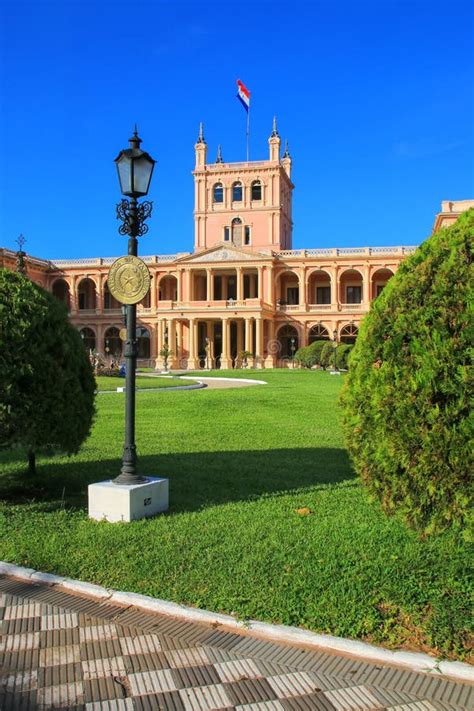 Presidential Palace in Asuncion, Paraguay Stock Photo - Image of ...