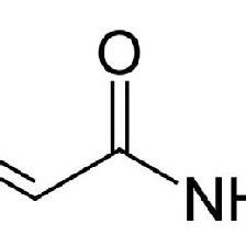 Acrylamide Chemical Structure. | Download Scientific Diagram