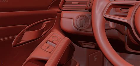 Porsche 911 GT3 RS Interior :: Behance