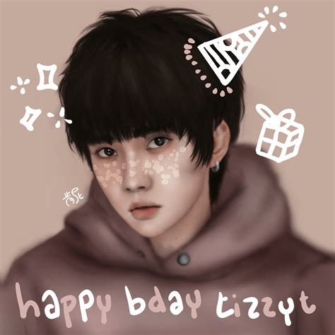 happy birthday to tizzy t who turned 29 this 22th! i made a fanart to ...