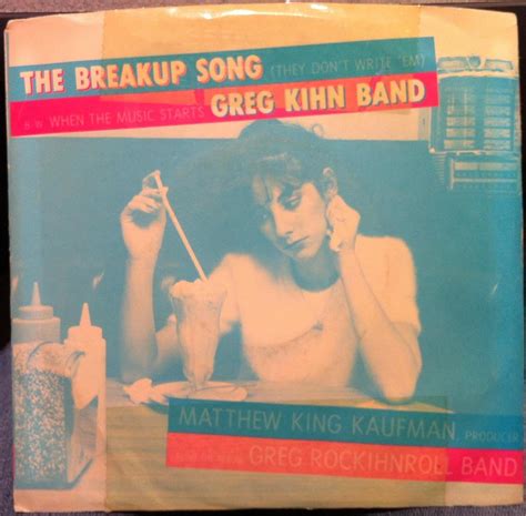 GREG KIHN BAND THE BREAKUP SONG 45 rpm single - Amazon.com Music