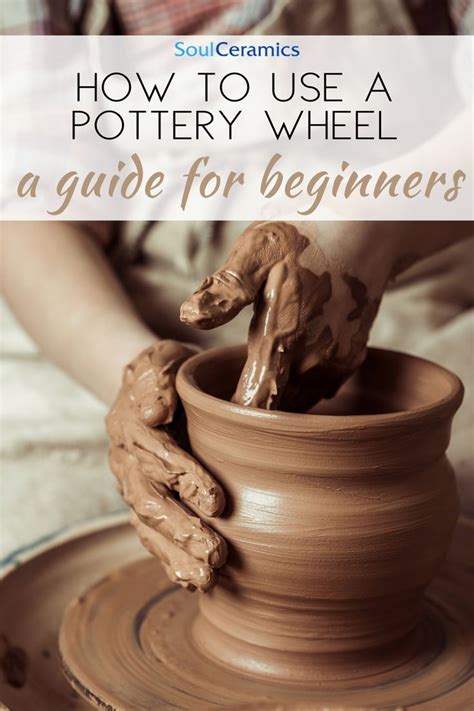 How To Use A Pottery Wheel For Beginners in 2021 | Beginner pottery ...