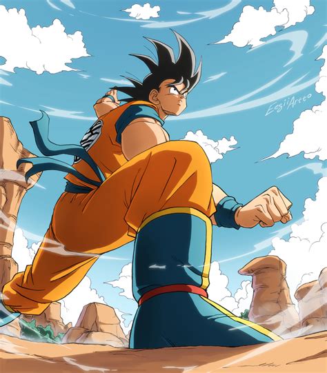 ArtStation - Saiyan Saga Goku