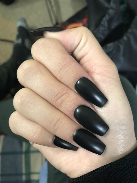 Dark Matte Nail Designs | Daily Nail Art And Design