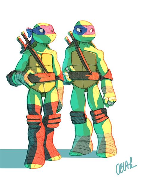 Leaders in Blue by WinterHeath | Tortugas ninjas adolescentes mutantes ...