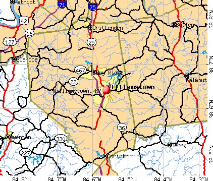 Williamstown, Kentucky (KY 41097) profile: population, maps, real ...