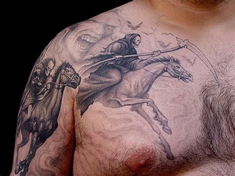 Tattoos By Scott Trerrotola: Four Horsemen