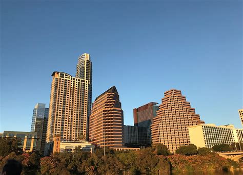 HD wallpaper: austin, texas, skyline, lady bird lake, downtown, city ...