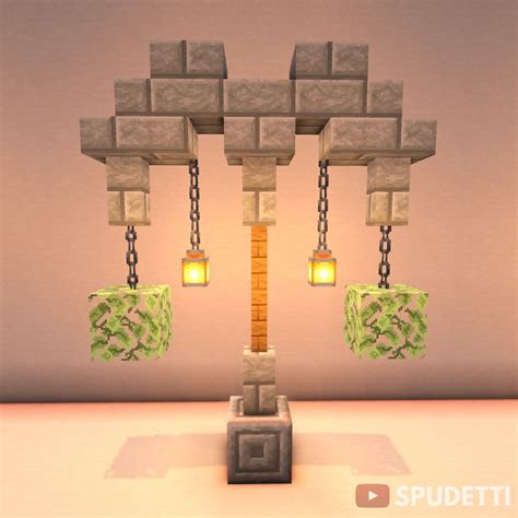 Minecraft lamp post ideas