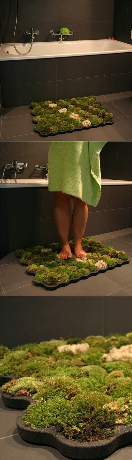 Moss Bathroom Mat - 101 Gardening