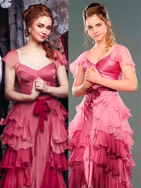 Hermione Granger Yule Ball Harry Potter Emma Watson Lookalike Cosplay ...