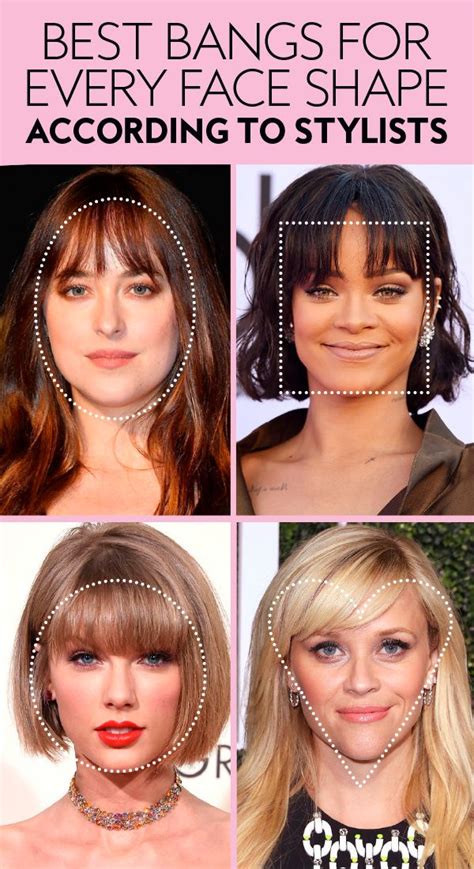 What shape face looks best with bangs | hairstyles6c