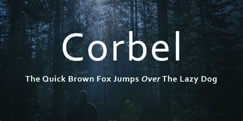 Corbel Font Free Download