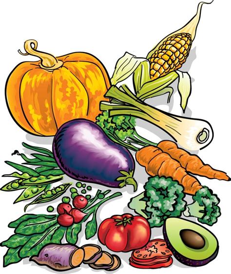 Fruits And Vegetables Clipart - Cliparts.co