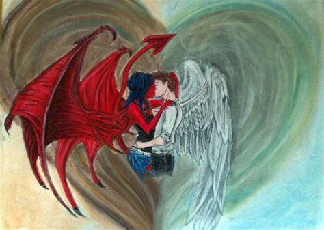 Angel and Demon Forbidden Love | The Love Of An Angel And Demon By ...