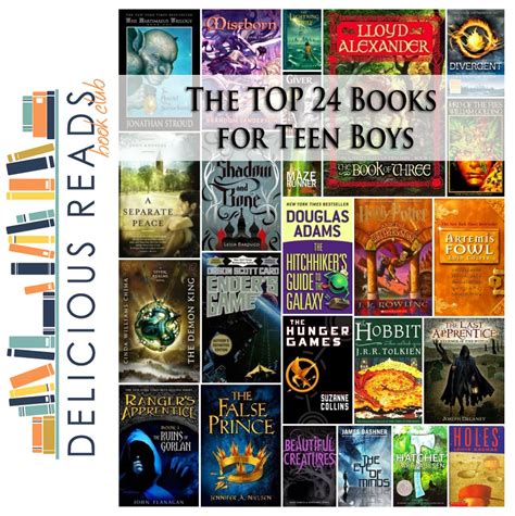 Author Robin King, Blog: Top 24 Books for Teen Boys