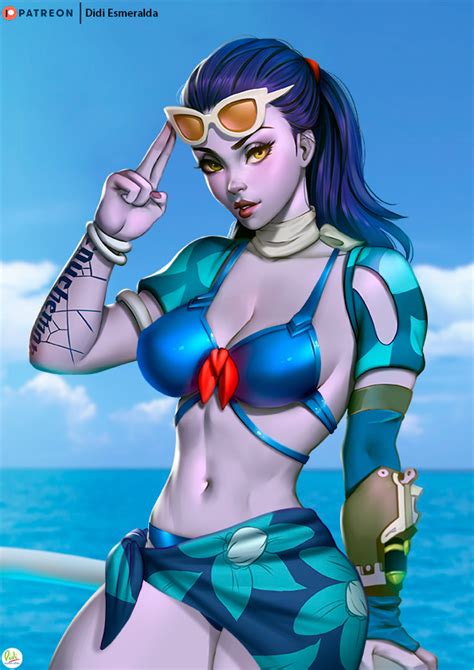 Widowmaker Summer Games Skin 2017 on Behance