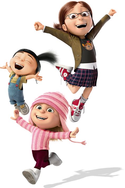 Agnes margo felonious gru edith despicable me png free download – Artofit