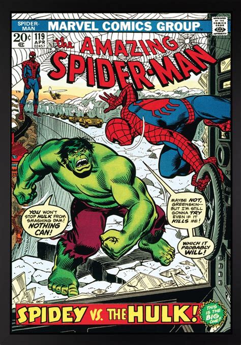 The Amazing Spider-Man #119 - Spidy vs The Hulk! | Marvel | Castle Fine Art