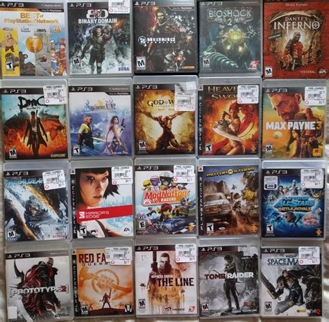 Final haul from the GameStop 4 for $10 sale. Christmas came early! : PS3