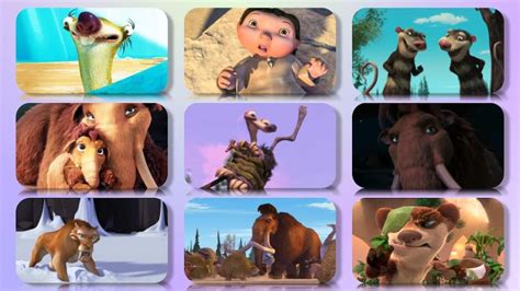 Top 32 Most Popular Ice Age Characters