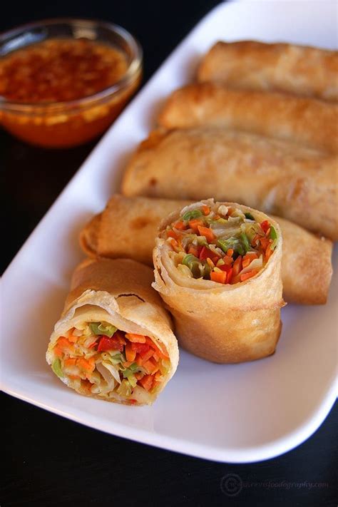 Veg Spring Roll | Easy Asian Recipe | Veg spring rolls, Recipes, Food