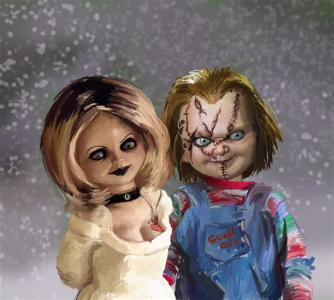 Chucky and Tiffany by msBlake on DeviantArt