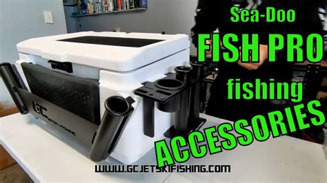 Sea Doo Fish Pro fishing accessories Storage Kit - YouTube