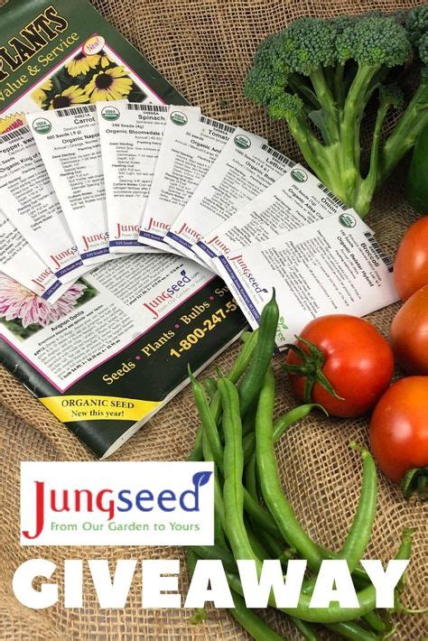 Jung Seeds And Plants Giveaway: Gift Something That Grows This Season ...