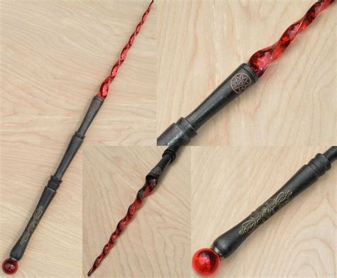 Wand of the Fire Mage by Natfoe.deviantart.com on @DeviantArt | Wands ...