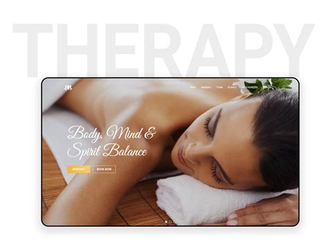 Therapy Website Design by Mirjeta Mustafa on Dribbble