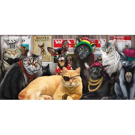 Cat Lineup | 1000 Pieces | Puzzle Master Inc