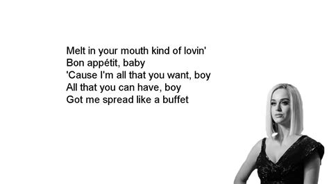 BON APPETIT Lyrics Katy perry - YouTube