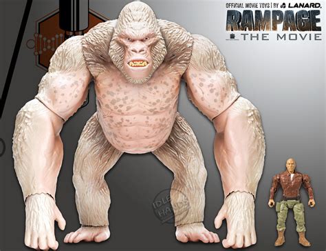 Lanard Rampage Movie toys 16 inch Mega George figure 004 - a photo on ...