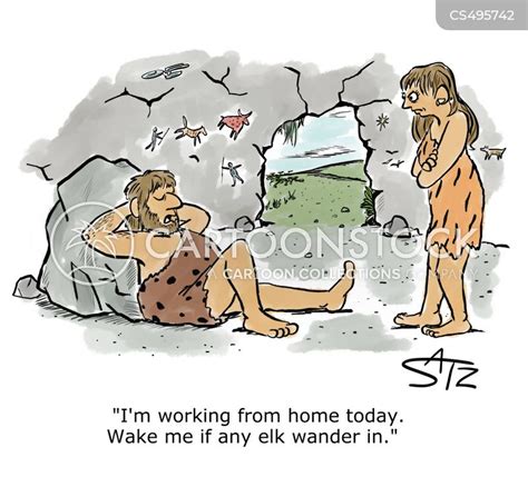 Neolithic Cartoons and Comics - funny pictures from CartoonStock