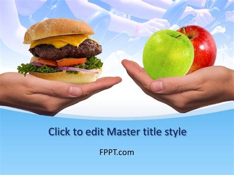 Nutrition PowerPoint Template | Powerpoint templates, Free ppt template ...