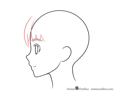 How to Draw Anime Face Side View (With Proportions) - AnimeOutline