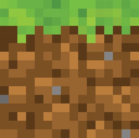 Minecraft Grass Block 2d