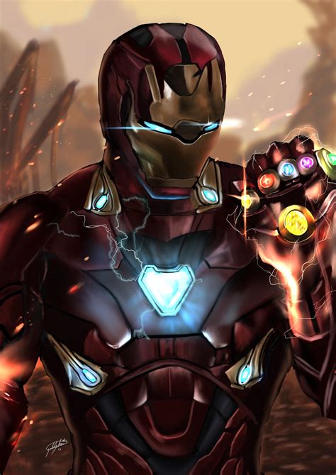 Iron Man With Infinity Gauntlet Wallpapers - Wallpaper Cave