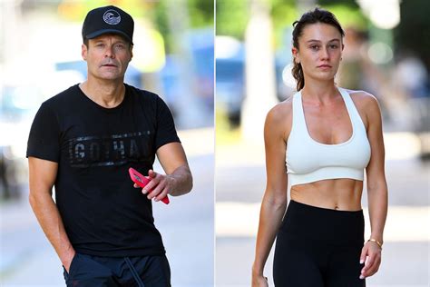 Ryan Seacrest and Girlfriend Aubrey Paige Hit the Gym in New York City