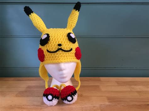 Pokemon Pikachu Inspired Beanie - Etsy