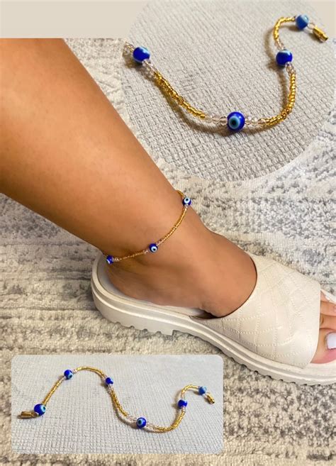 Mal De Ojo Anklet | CrystlsCrystls