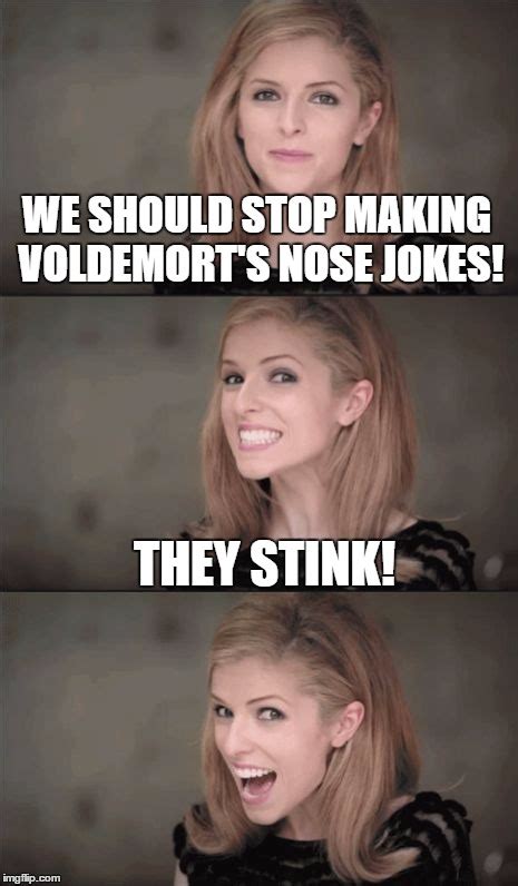 Am I the only one who thinks these Voldemort nose jokes have gotten ...