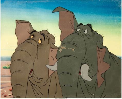 The Jungle Book Colonel Hathi Production Cel (Walt Disney, 1967 ...