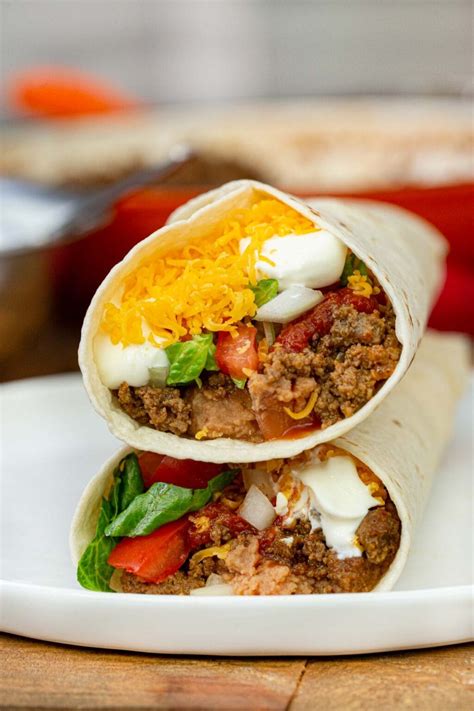 Taco Bell Burrito Supreme (Copycat) Recipe - Dinner, then Dessert