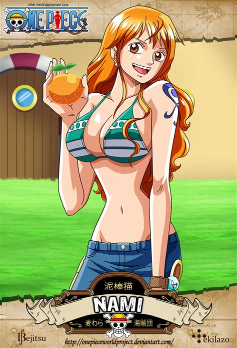 One Piece - Nami by OnePieceWorldProject on DeviantArt