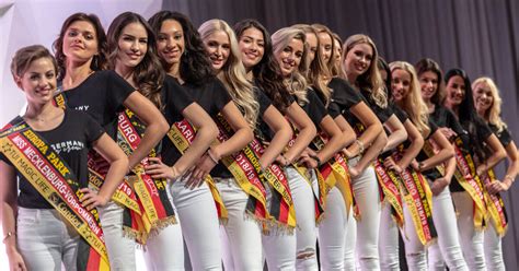 Schaulaufen von Schönheiten: Diese 16 Frauen wollen «Miss Germany ...