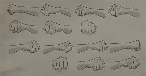 Fist Rotation Reference Sheet — Weasyl